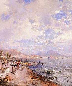 Franz Richard Unterberger : The Bay of Naples